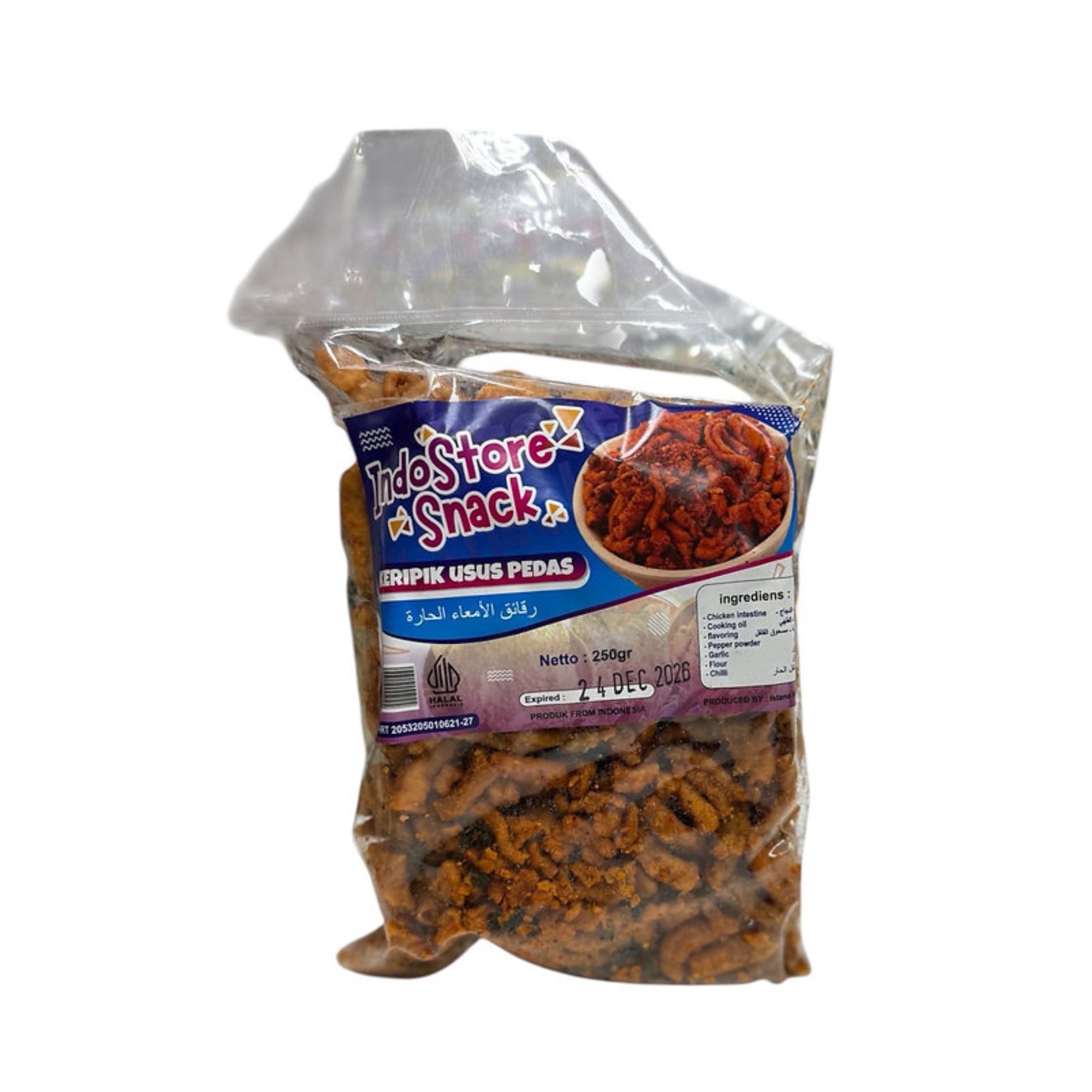 IndoStore Spicy Crispy Intestine Snack