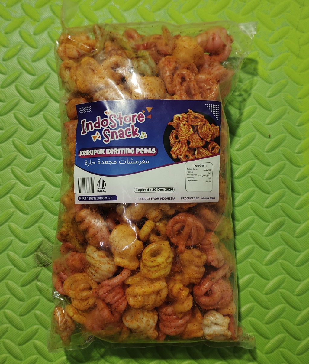 Indostore - Kerupuk Keriting Pedas