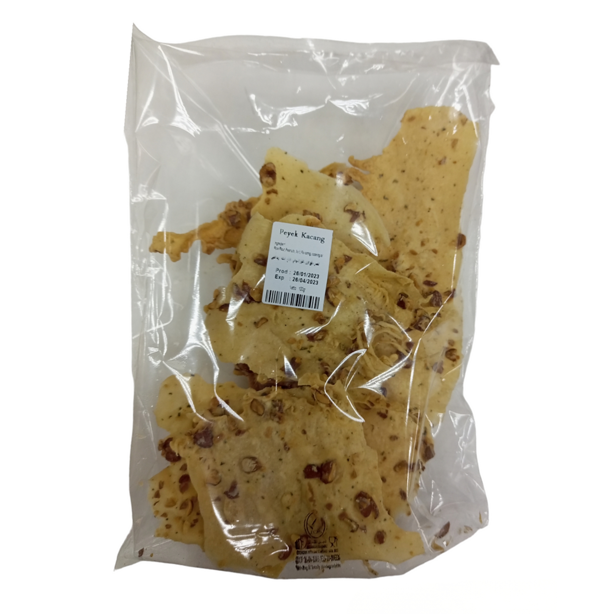 Peanut Rempeyek Crackers